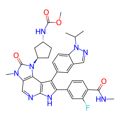 Chemical structure of BindingDB Monomer ID 771634