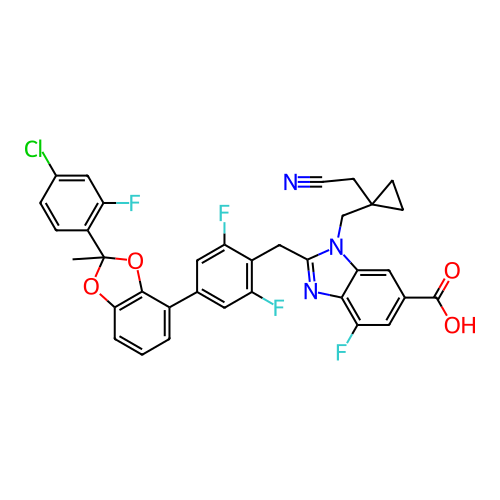 Chemical structure of BindingDB Monomer ID 771665
