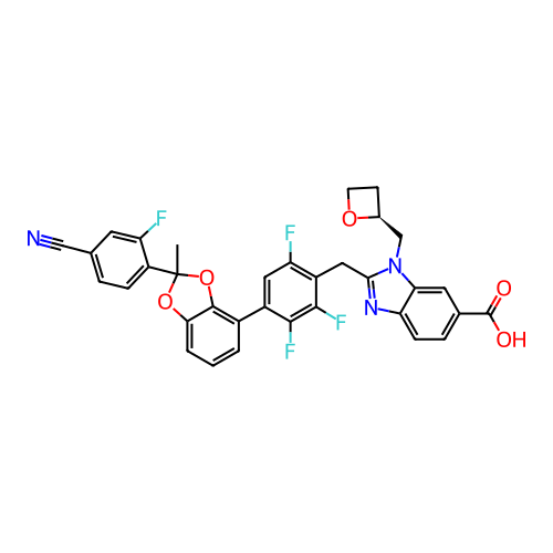 Chemical structure of BindingDB Monomer ID 771742