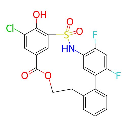 Chemical structure of BindingDB Monomer ID 771786