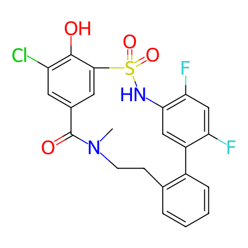 Chemical structure of BindingDB Monomer ID 771836