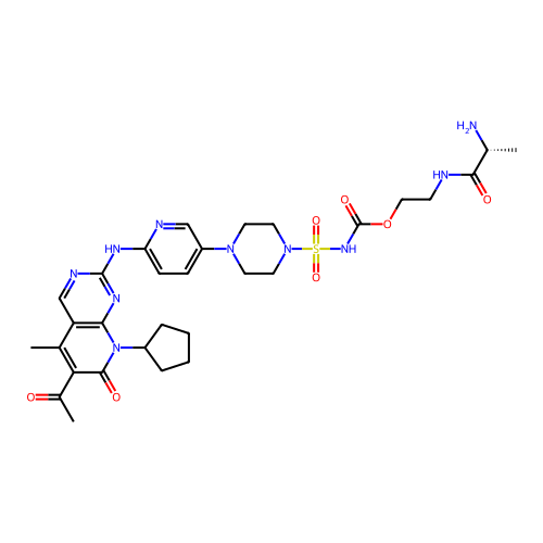 Chemical structure of BindingDB Monomer ID 772294