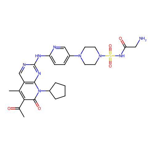Chemical structure of BindingDB Monomer ID 772306