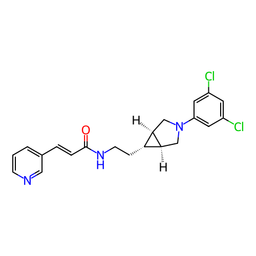 Chemical structure of BindingDB Monomer ID 772564