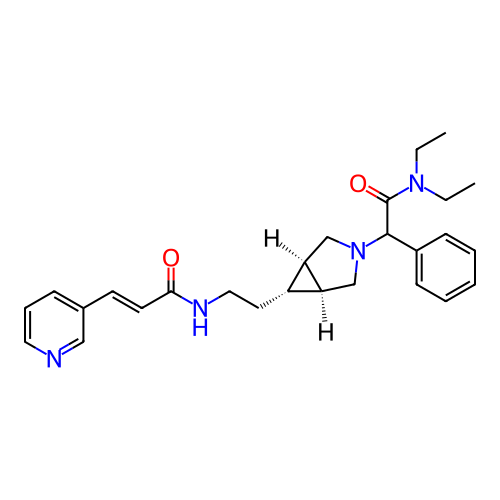 Chemical structure of BindingDB Monomer ID 772734