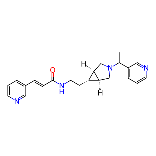 Chemical structure of BindingDB Monomer ID 772736