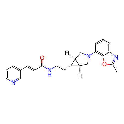 Chemical structure of BindingDB Monomer ID 772750