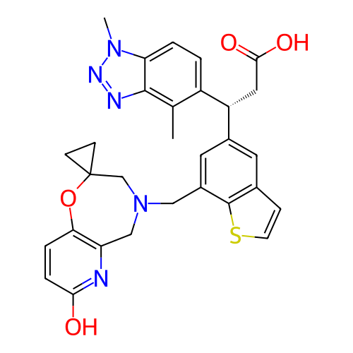 Chemical structure of BindingDB Monomer ID 773613
