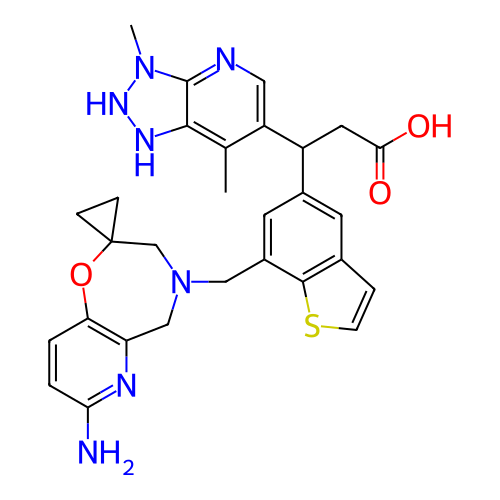 Chemical structure of BindingDB Monomer ID 773680