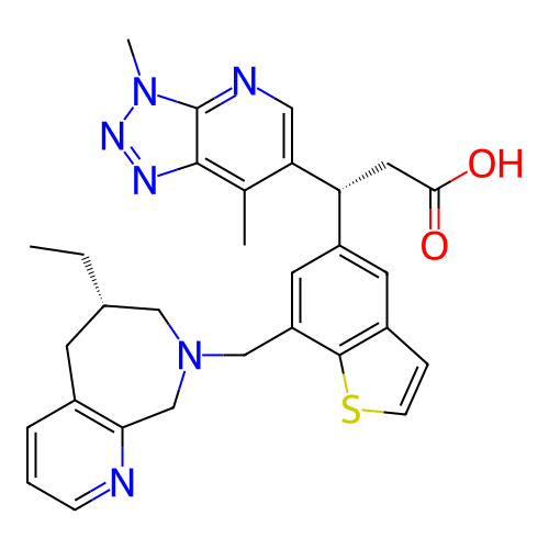 Chemical structure of BindingDB Monomer ID 773684
