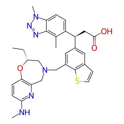 Chemical structure of BindingDB Monomer ID 773687