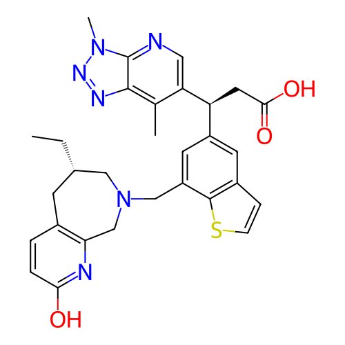 Chemical structure of BindingDB Monomer ID 773690