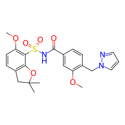 Chemical structure of BindingDB Monomer ID 774007