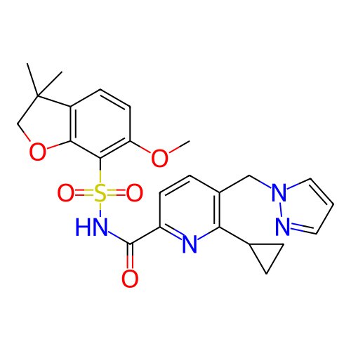 Chemical structure of BindingDB Monomer ID 774009