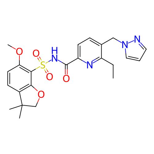 Chemical structure of BindingDB Monomer ID 774121