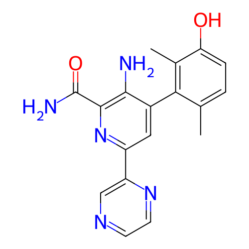 Chemical structure of BindingDB Monomer ID 774166