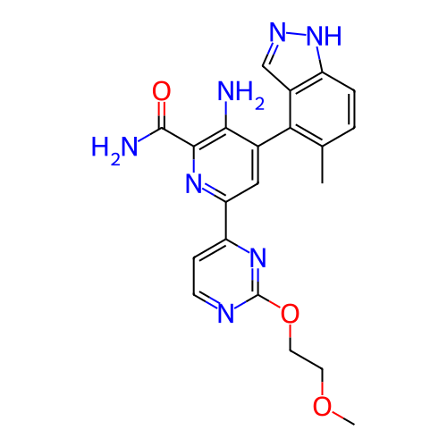Chemical structure of BindingDB Monomer ID 774305