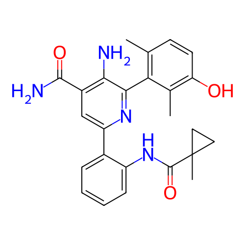 Chemical structure of BindingDB Monomer ID 774566