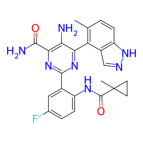 Chemical structure of BindingDB Monomer ID 774585