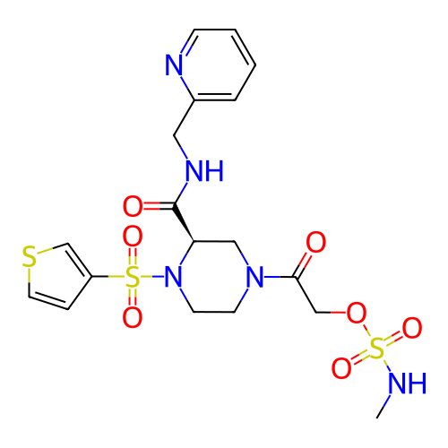 Chemical structure of BindingDB Monomer ID 775073