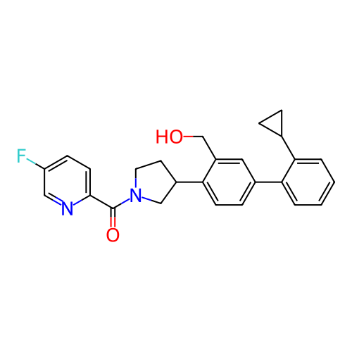 Chemical structure of BindingDB Monomer ID 775697