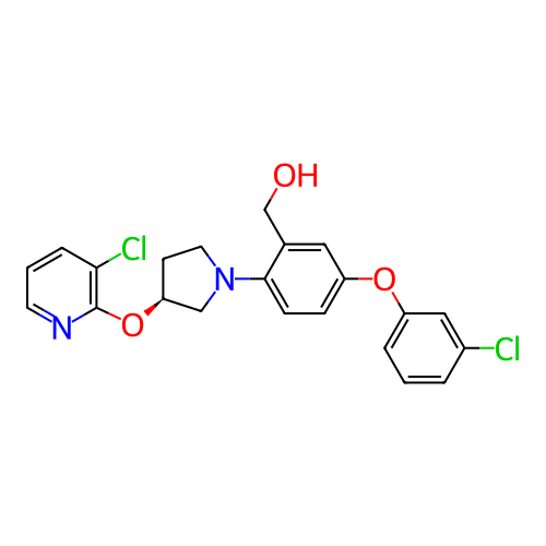 Chemical structure of BindingDB Monomer ID 776045