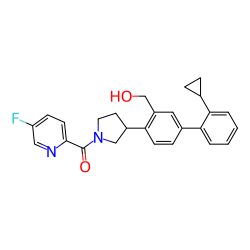 Chemical structure of BindingDB Monomer ID 776197
