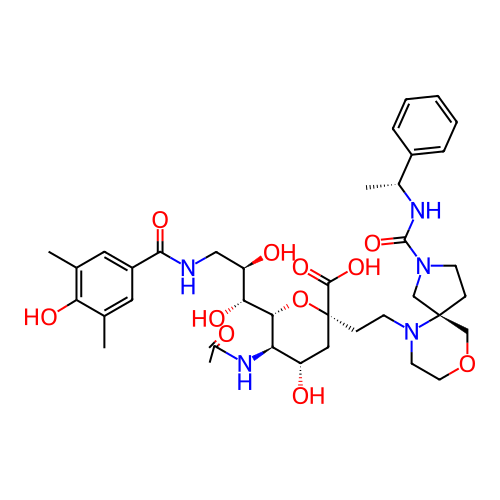 Chemical structure of BindingDB Monomer ID 778189