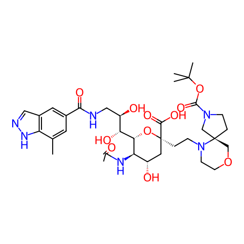 Chemical structure of BindingDB Monomer ID 778253