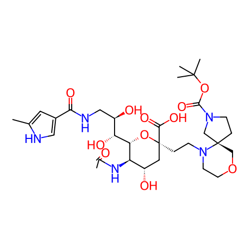 Chemical structure of BindingDB Monomer ID 778255