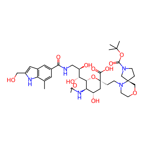 Chemical structure of BindingDB Monomer ID 778276
