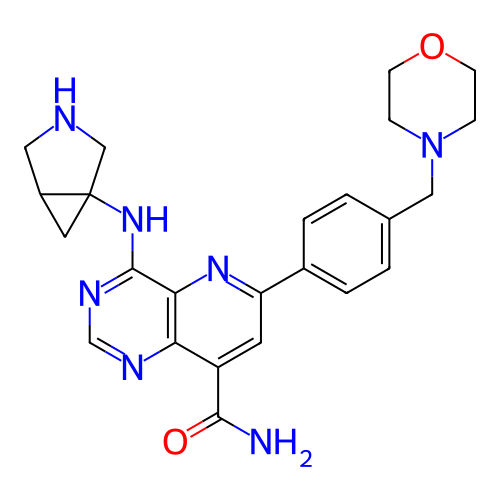 Chemical structure of BindingDB Monomer ID 781822