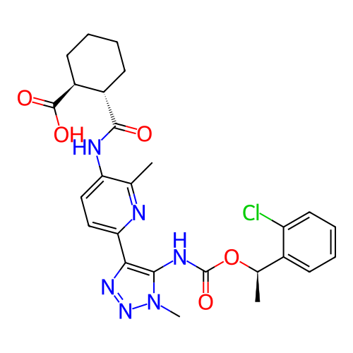 Chemical structure of BindingDB Monomer ID 783496