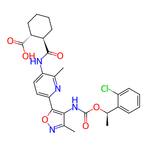 Chemical structure of BindingDB Monomer ID 783505