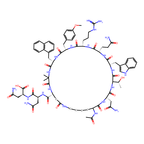 Chemical structure of BindingDB Monomer ID 784740