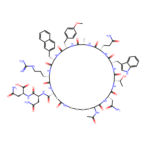 Chemical structure of BindingDB Monomer ID 784780