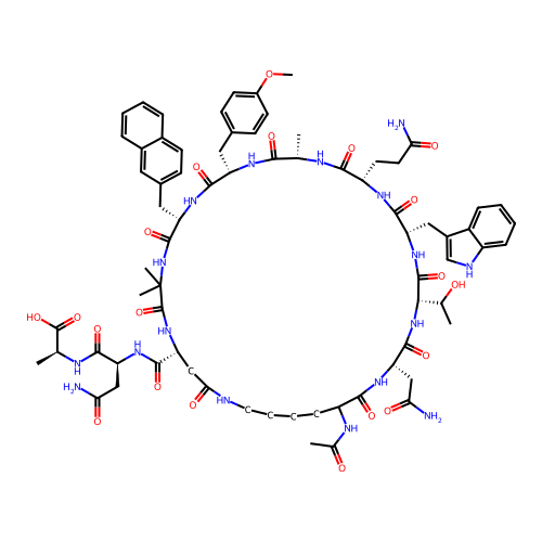 Chemical structure of BindingDB Monomer ID 784781
