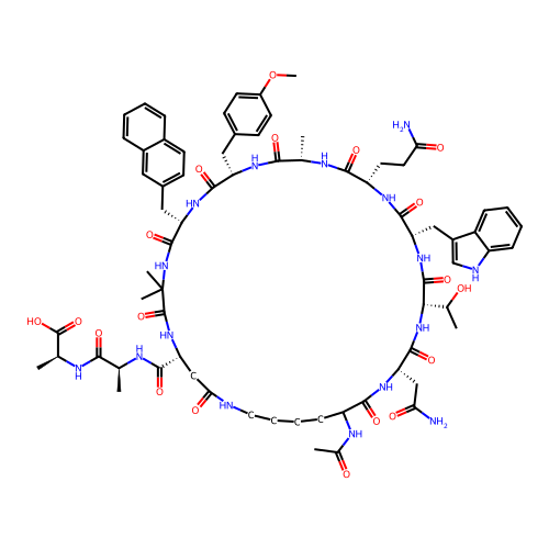 Chemical structure of BindingDB Monomer ID 784783