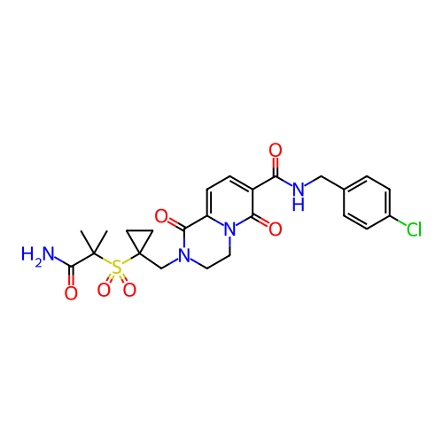 Chemical structure of BindingDB Monomer ID 785307