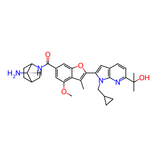 Chemical structure of BindingDB Monomer ID 788387