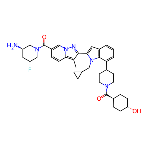 Chemical structure of BindingDB Monomer ID 788635