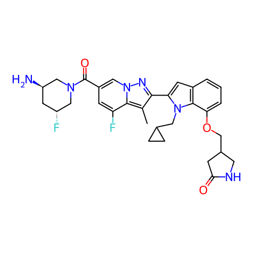 Chemical structure of BindingDB Monomer ID 788748