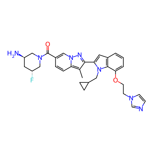 Chemical structure of BindingDB Monomer ID 788755