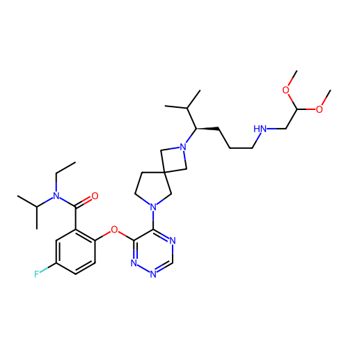 Chemical structure of BindingDB Monomer ID 788822