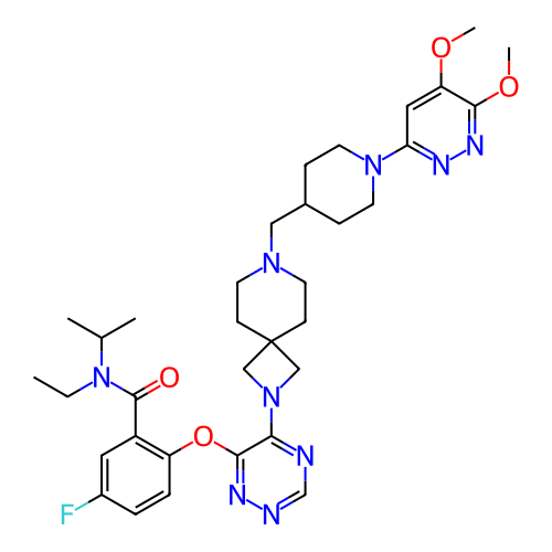 Chemical structure of BindingDB Monomer ID 793867
