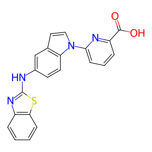 Chemical structure of BindingDB Monomer ID 795276