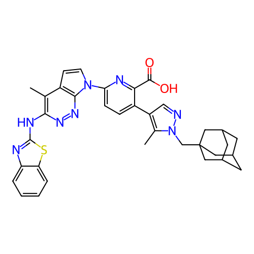 Chemical structure of BindingDB Monomer ID 795294