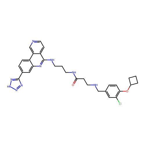Chemical structure of BindingDB Monomer ID 796284