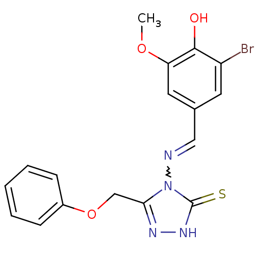 Chemical structure of BindingDB Monomer ID 80312