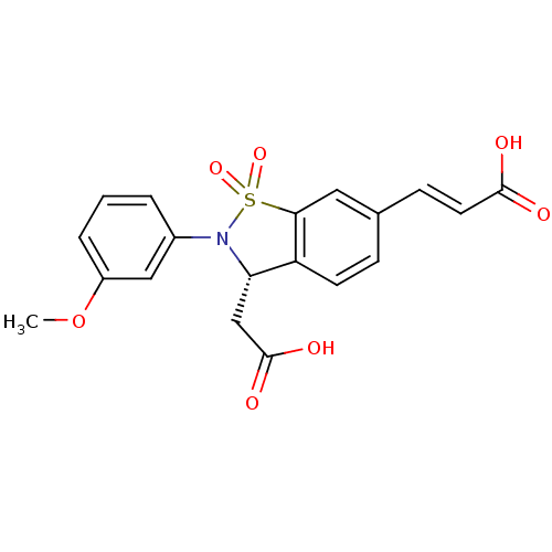 Chemical structure of BindingDB Monomer ID 80548